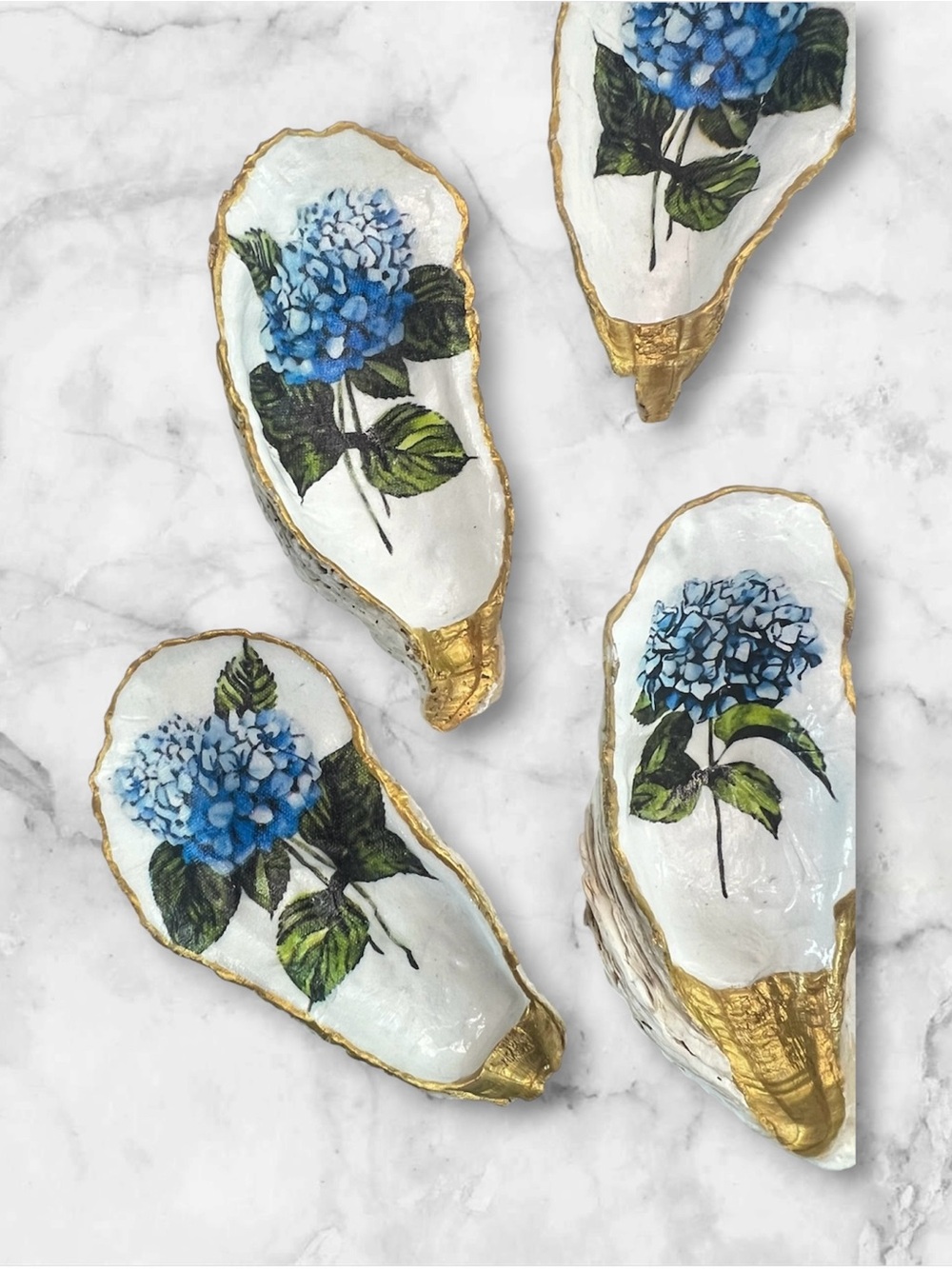 Hydrangea Oyster Shell Collection - Picture 2 of 4